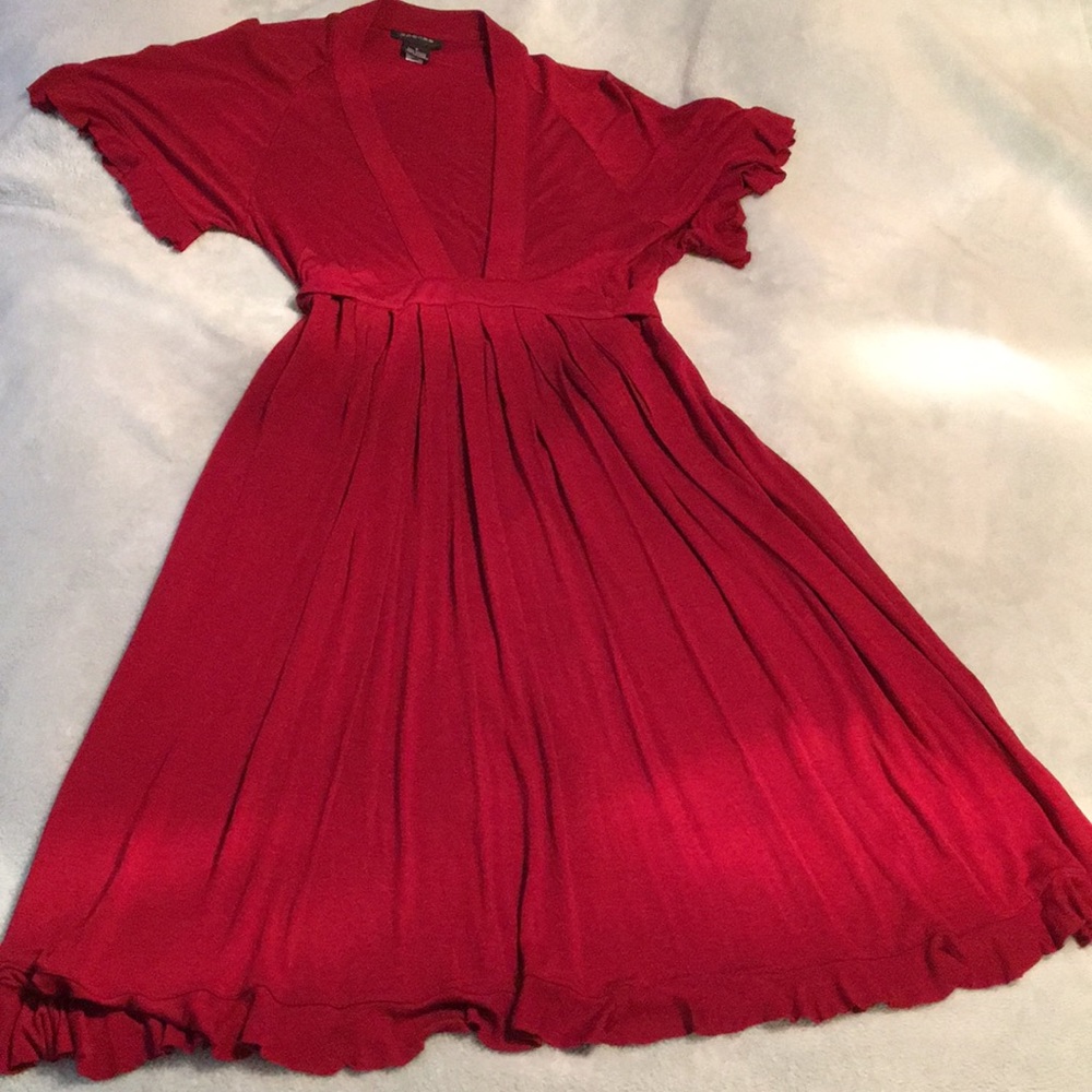 Red dress